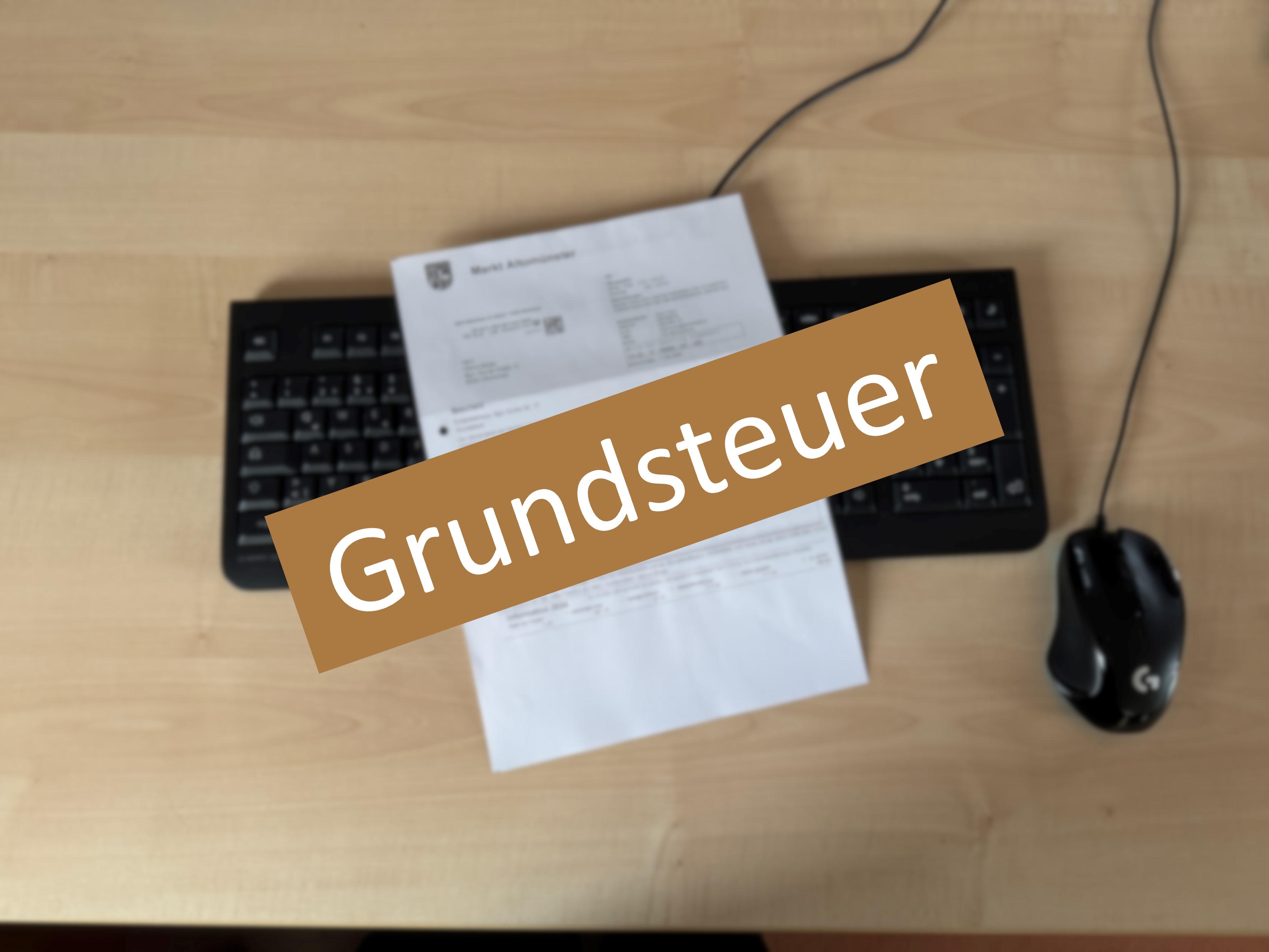 Aktuelle Grundsteuerbescheide