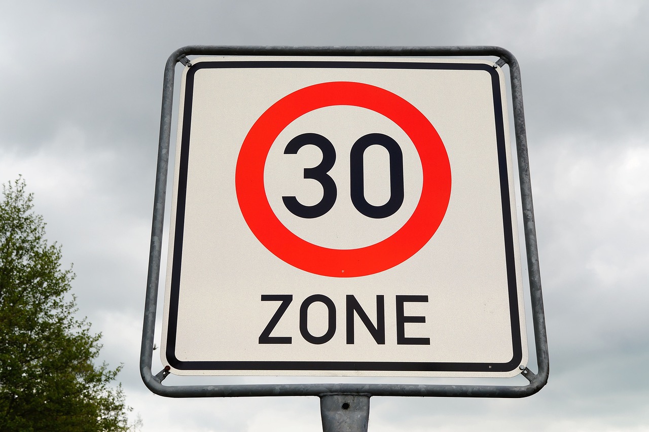 Schild Zone 30