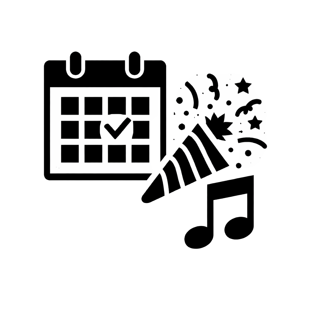 Kalender Party Musik
