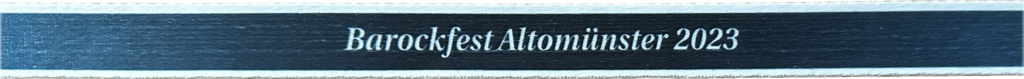Barockfest Altomünster 2023