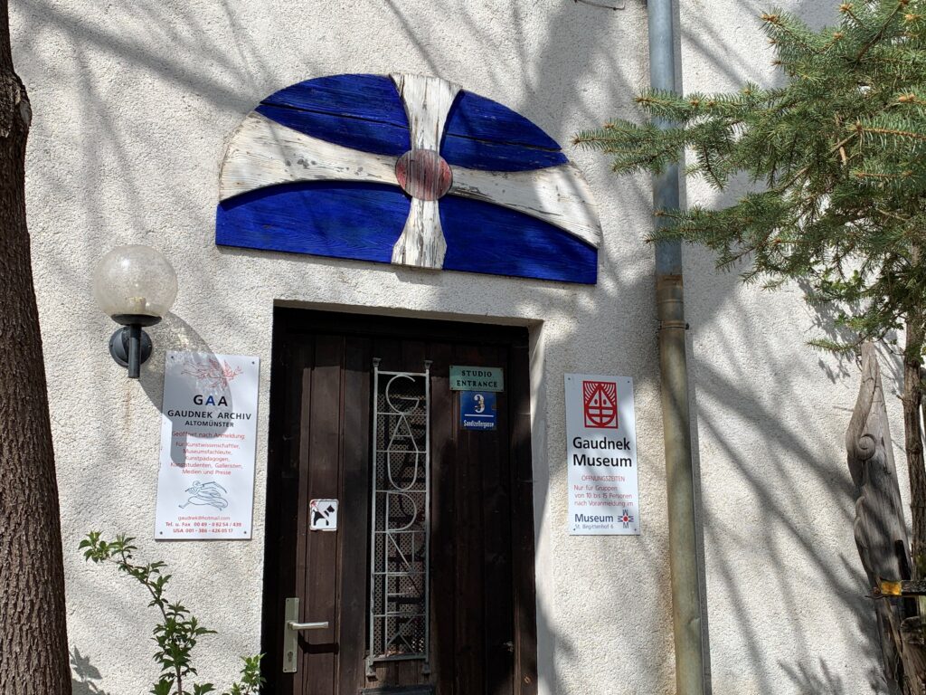Museum Gaudnek in Altomünster, Studio- und Eintrittszeiten.