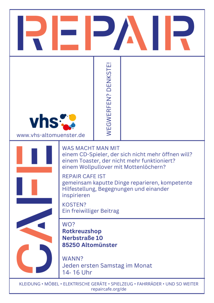 Repair Cafe Flyer