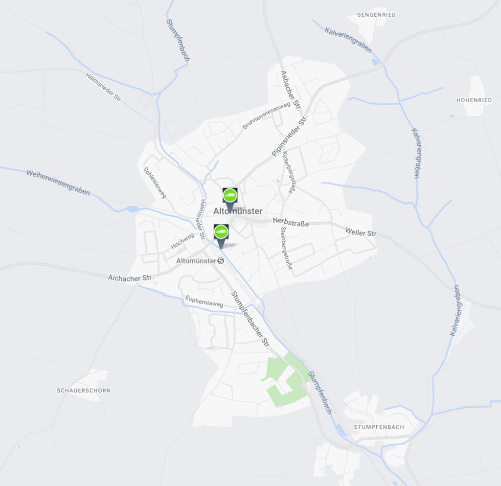 Ladestationen in Altomünster