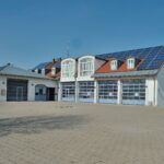 Feuerwehrhaus mit Photovoltaik
