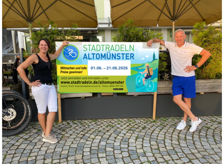 Plakat für das Stadtradln 2026