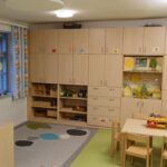 Bauecke und Maltisch