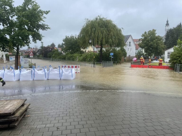 Hochwasser in Altomünster